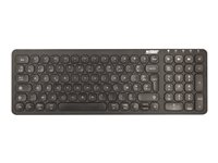 Urban Factory Onlee - Clavier - sans fil - 2.4 GHz, Bluetooth 5.1 - AZERTY - Français - noir BBK01UF