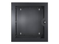 APC NetShelter WX - Rack - montable sur mur - noir - 13U - 19" - pour P/N: SUA1000RM2U, SUA1000RM2U-TU, SUA1000RMI2U AR100HD