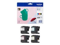 Brother LC227XLVALBP - Pack de 4 - à rendement élevé - noir, jaune, cyan, magenta - originale - blister - cartouche d'encre - pour Brother DCP-J4120DW, MFC-J4420DW, MFC-J4620DW, MFC-J4625DW LC227XLVALBP