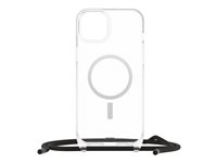 OtterBox React Series - Coque de protection pour téléphone portable - compatibilité avec MagSafe - clair - pour Apple iPhone 15 Plus 77-93579