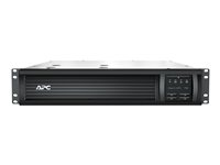 APC Smart-UPS 750VA LCD RM - Onduleur (rack-montable) - CA 230 V - 500 Watt - 750 VA - Ethernet, RS-232, USB - connecteurs de sortie : 4 - 2U - noir - pour P/N: AR3103SP, AR3106SP, AR4024SP, AR4024SPX429, AR4024SPX431, AR4024SPX432, NBWL0356A SMT750RMI2UC