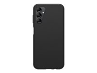 OtterBox React Series - Coque de protection pour téléphone portable - antimicrobien - polycarbonate, élastomère thermoplastique (TPE) - noir - pour Samsung Galaxy A14 5G 77-91430