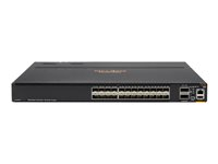 HPE Aruba CX 8360-24XF2C - Commutateur - C3 - Géré - 24 x 1 Gigabit SFP/ 10 Gigabit SFP+ + 2 x 40/100 Gigabit QSFP+ / QSFP28 - flux d'air de l'arrière vers l'avant - Montable sur rack - Conformité TAA JL711A#ABB