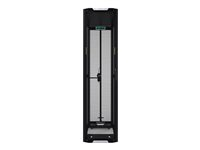 HPE 800mm x 1200mm G2 Enterprise Pallet Rack - Rack - Noir avec des touches d'argent - 42U - 19" P9K45A