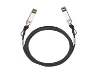 QNAP - Câble d'attache directe 100GBase - QSFP28 (M) pour QSFP28 (M) - 1.5 m CAB-DAC15M-Q28