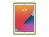 OtterBox Kids EasyGrab - Coque de protection pour tablette - robuste - support de mallette multi-usages EasyGrab - vert martien - pour Apple 10.2-inch iPad (7ème génération, 8ème génération, 9ème génération) 77-81186